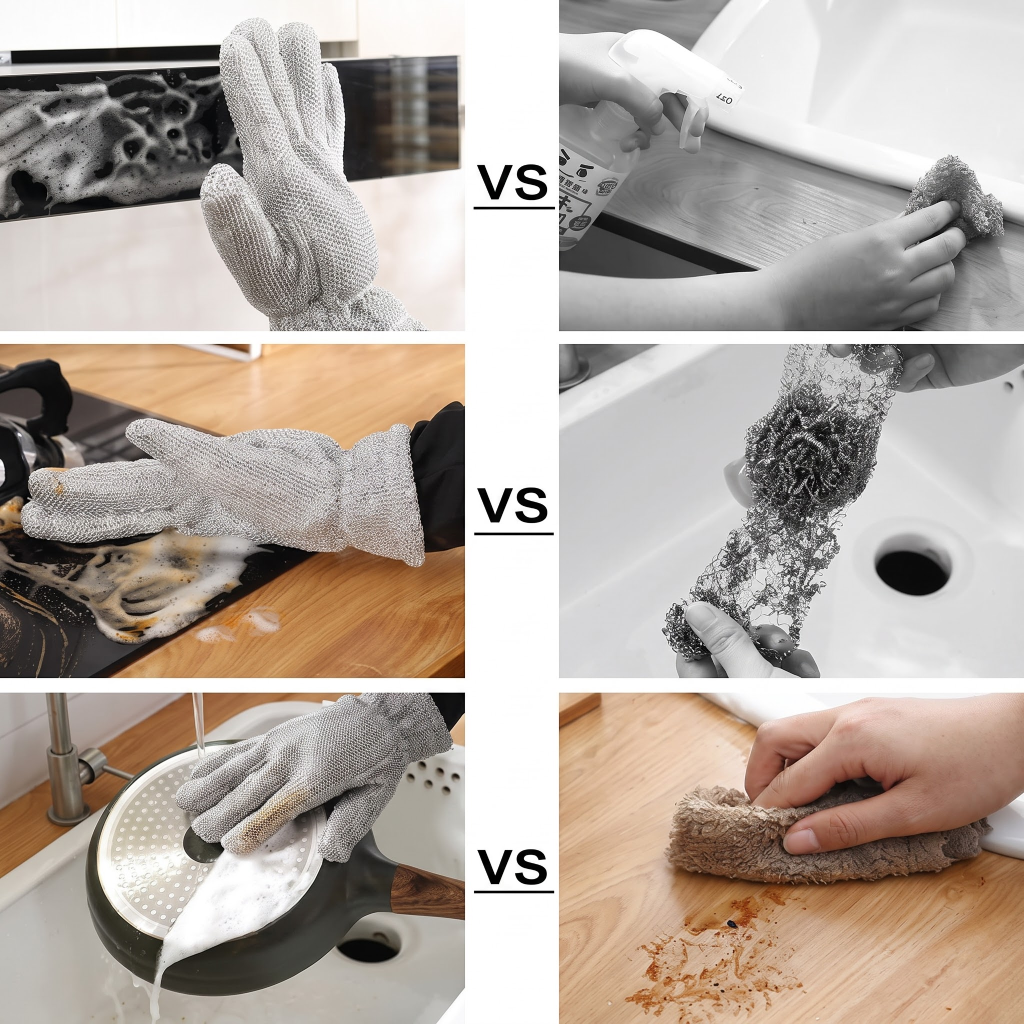 ArmorScrub Heavy-Duty Wire Gloves